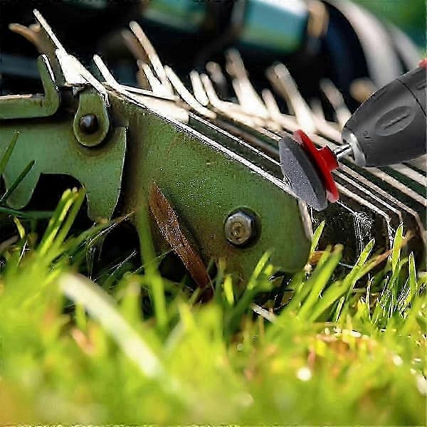 3 stk. slipestein for gressklipperblad, egnet for gressklipperblader