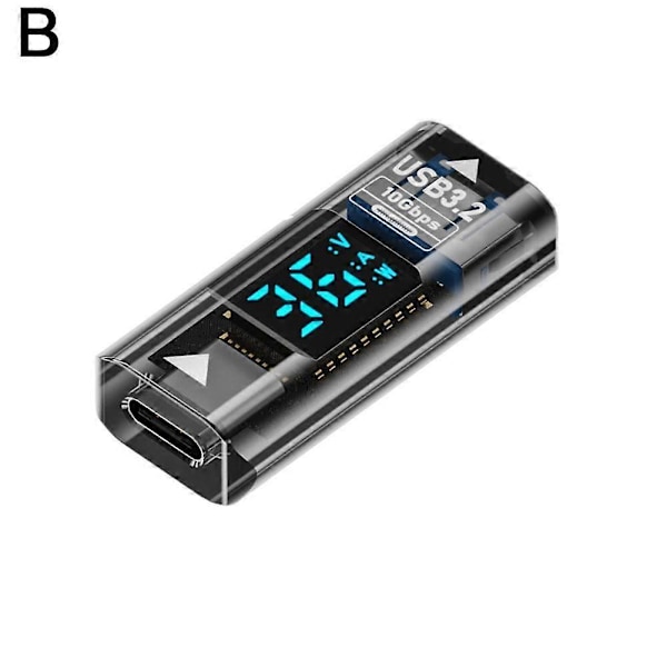 Praktiske Type C Hun til USB Hun Adaptere Digital Transverter Transparent