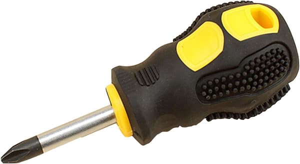 Mini Phillips fladskruetrækker i rustfrit stål 01