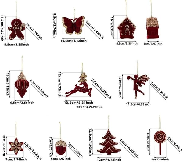 1 st julgransprydnad i klubbstil Lollipop