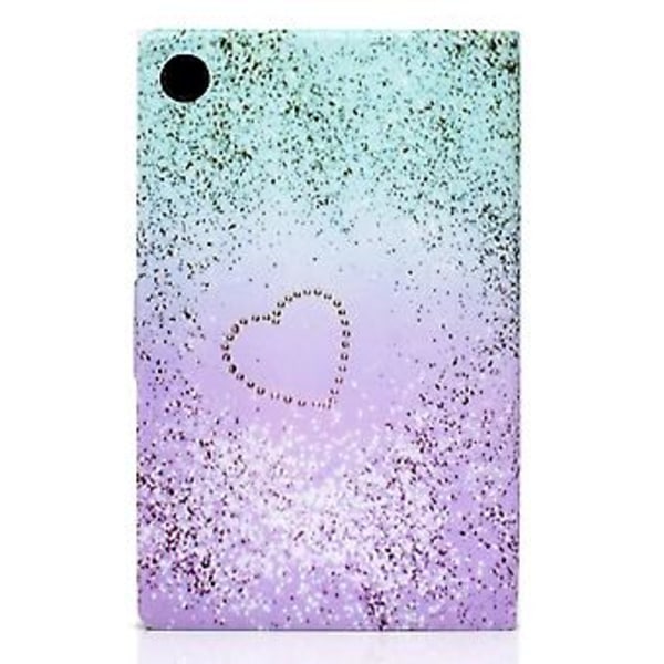 Nahkainen Tablet-kotelo Samsung Galaxy Tab A9+:lle (Love Quicksand)