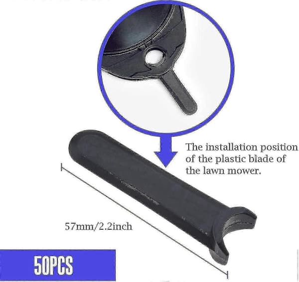 50 st Flymo Micro Lite Hovervac Mow N Vac Gräsklippare Plastblad