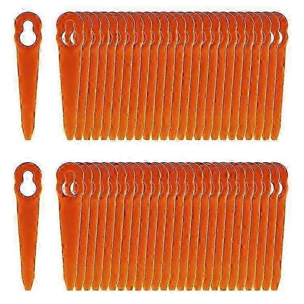 100 st Polycut 2-2 Abs Skärblad Gräsklippare Ersättningsdelar