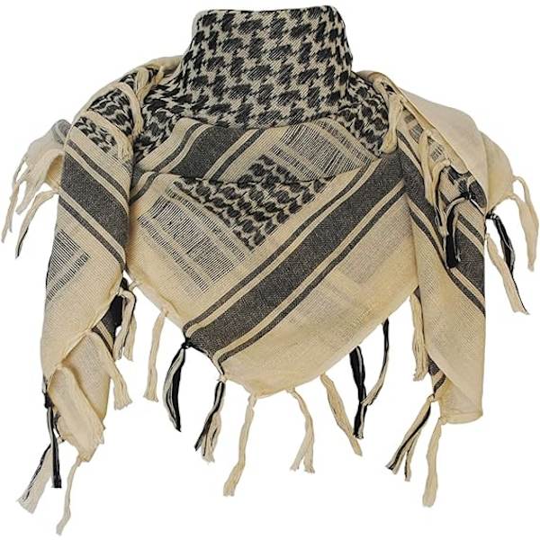 Bomulls Militär Shemagh Taktisk Öken Keffiyeh Halsduk Wrap style 3