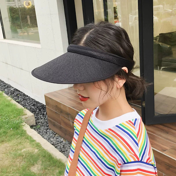 Unisex solskärm, tenniskeps golfkeps, utomhus sport solhatt för cykling fiske löpning jogging och andra sporter, UV-skydd