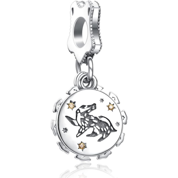 Berlocker och hängen i sterlingsilverlegering med kubisk zirkonia för armband