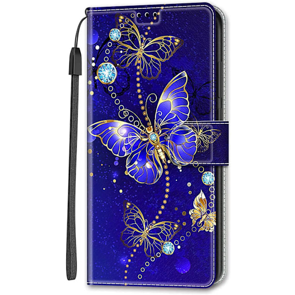 Samsung A13 Deksel Lær Silikon Støtsikker Bumper Beskyttelsesdeksel Stativ Visningsdeksel med Kortspor Telefondeksel For Samsung Galaxy A13 4G