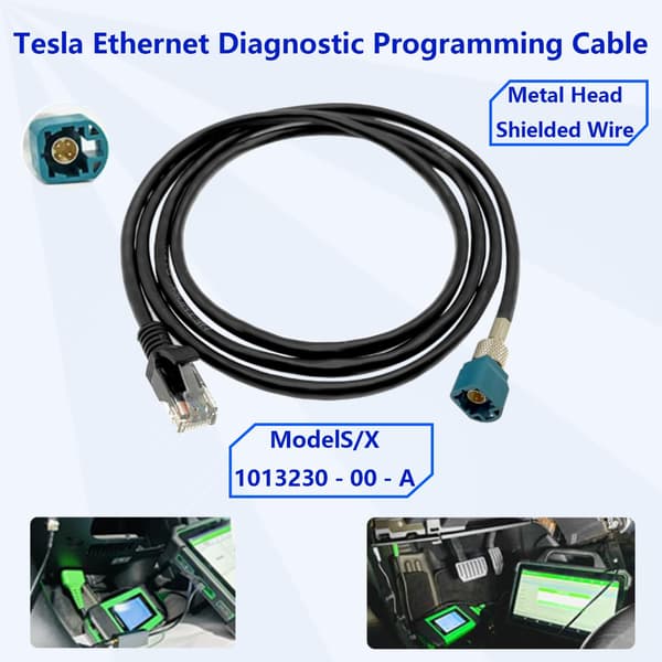 Servicekabel til Tesla Model S/X (2012-2016) - 1013230-00 - Diagnostisk værktøj