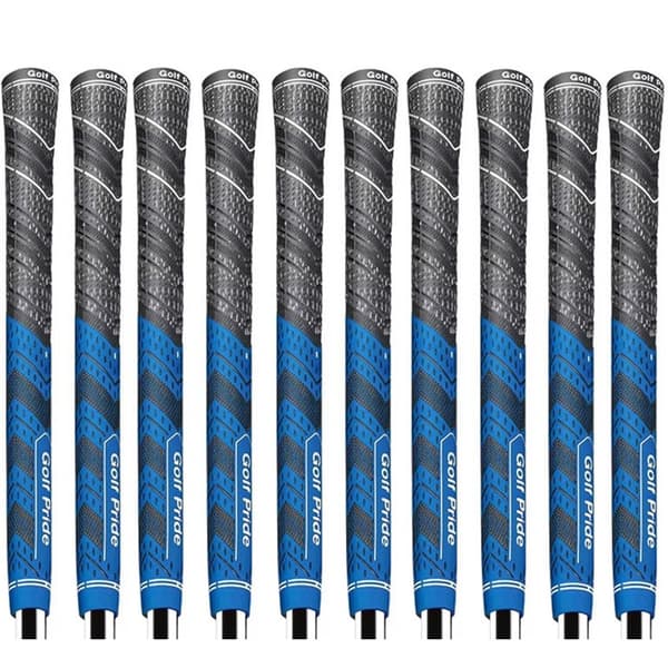 10 st Golf Pride MCC PLUS 4 Golfgrepp Standardstorlek Blue