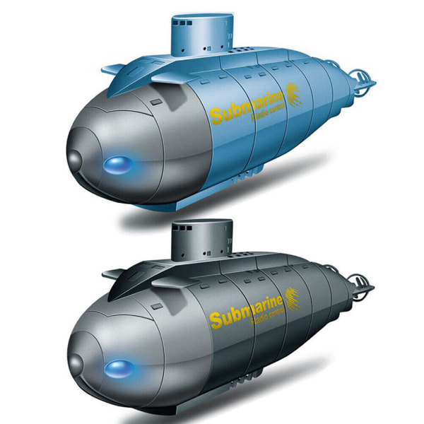 2,4G elektrisk ubåt 6-kanals mini trådlös fjärrkontroll modell Black