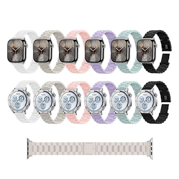 Typ C Klockarmband för Apple Watch Series 10 9 8 7 SE 6 5 4 3 2 1 42mm 41mm 40mm 38mm Magnetisk Style C