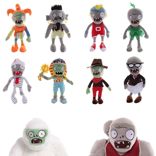 13-20cm Plants vs Zombies pehmolelut nukke PVZ Auringonkukka Chomper Meloni Herneenampuja Kasvit Pehmeät täytetyt lelut lapsille Style 02