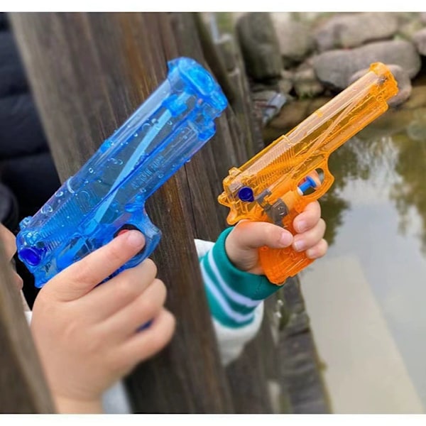 6 st 11cm Barnleksaker Sommar Kul Plaskpool Trädgårdsfest Vattenpistol Färg Slumpmässig