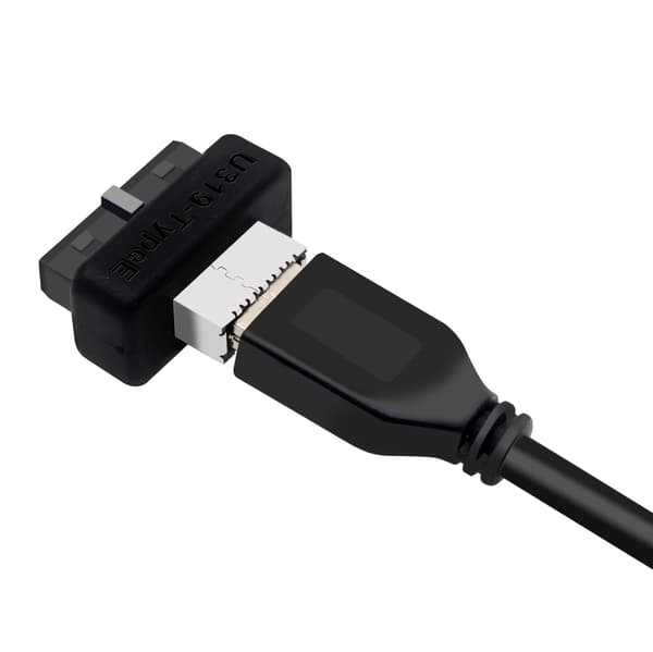 Moderkortsadapter 19p / 20p till Typ E Chassi Front Typ C Kontakt Datortillbehör PH73S