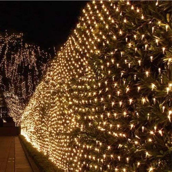 LED-valosarja 3x2m 192 LEDiä Verkkovalot 8 Tilaa Verhovalot Pistotulpalla Häihin
