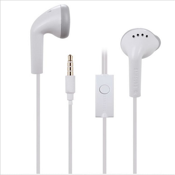 För Samsung EHS61ASFWE 3,5 mm Stereo Headset - Vit
