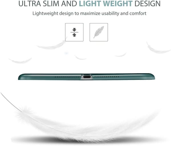 Slankt letvægts smart cover til iPad 9.7\" 6./5. generation 2018/2017-FX-