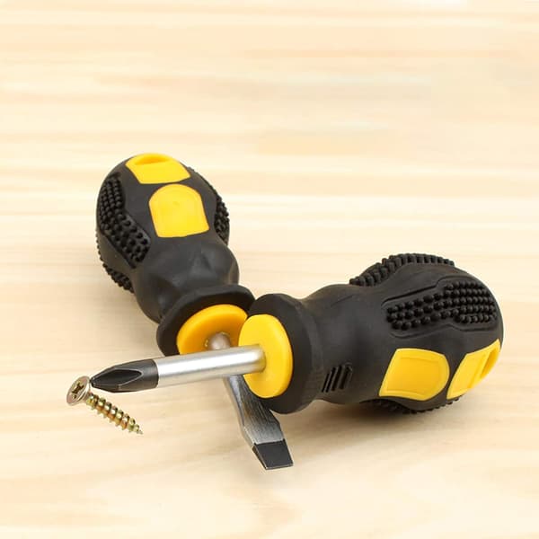 Mini Phillips Flat Head Skrutrekker i Rustfritt Stål 01