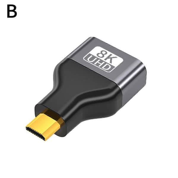 Bærbar PVC Videoadapter Micro Mini HDMI til HDMI 8K Ulike Typer Skjerm For Micro HD