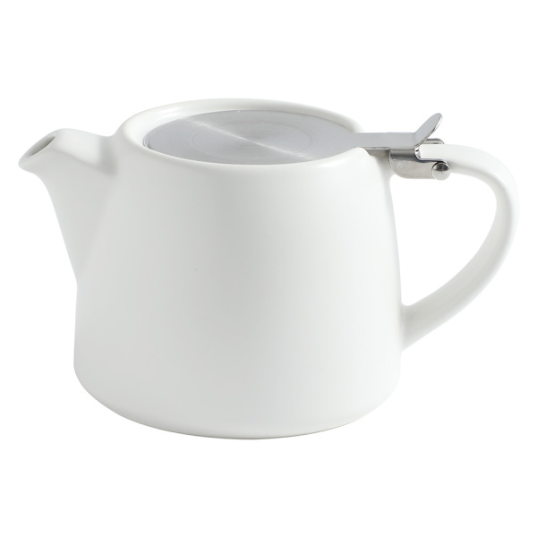 Stump Tekande med Låg og Si, 620 ml, Hvid white