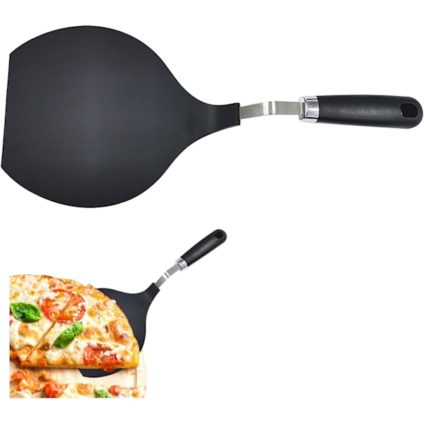 Komplett Pizzasett - Pizzaspade for ovn - Tilbehør og pizzastein - 16CM