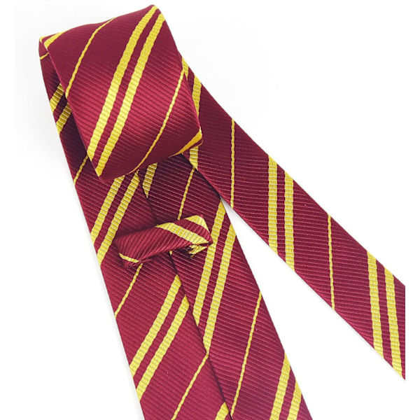 Slips för Tematiserad Festkostymtillbehör, Klassisk Harry Potter-Halsduk i Normal Längd, Unisex Vuxen Cosplay, Slips Halloween Satin Leksaksslips (57.09”) red