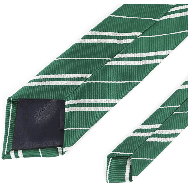 Slips för Tematiserad Festkostymtillbehör, Klassisk Harry Potter-Halsduk i Normal Längd, Unisex Vuxen Cosplay, Slips Halloween Satin Leksaksslips (57.09”) green