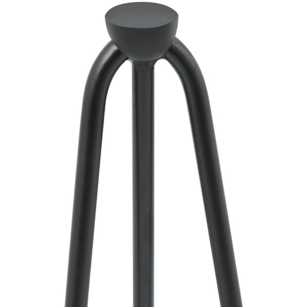 Sæt med 4 40 cm hårnåleben til industriel designbord