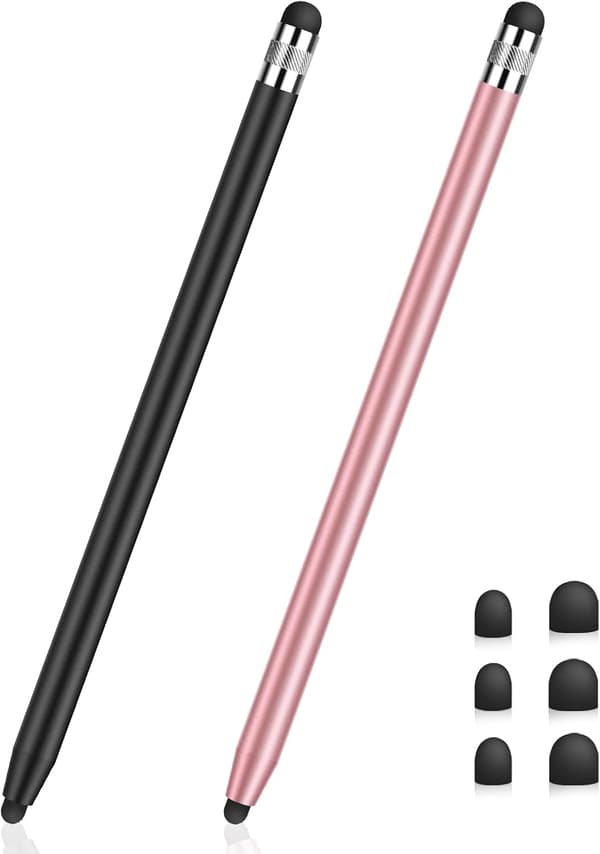 2 i 1 Stylus til iPhone/iPad/pro/Mini/Air/Samsung/Tablet