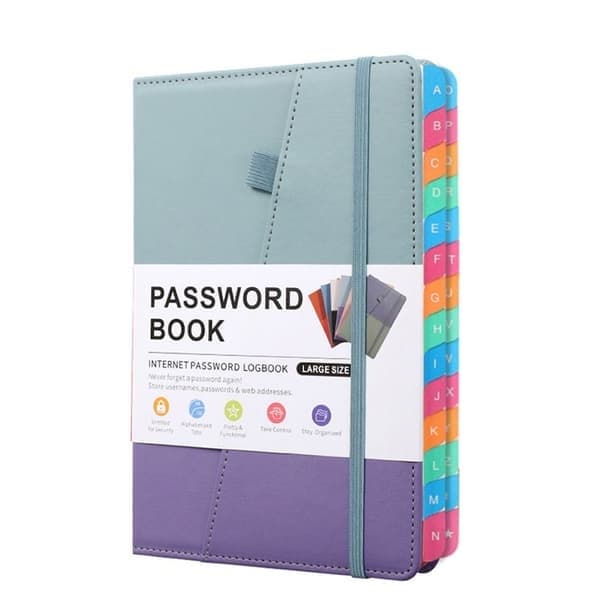 A5 Passordbok Passordlagringsbok 02 02 2 2 2
