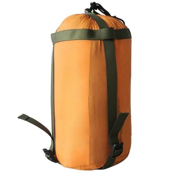 Sovsäck Vattentät utomhuscamping vandring Kuvert Zip Bag Orange
