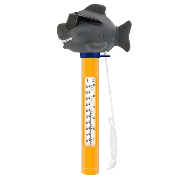 Flytande Pooltermometer med Snöre, Tecknad Pooltermometer, Flytande Pooltermometer Lätt att Läsa