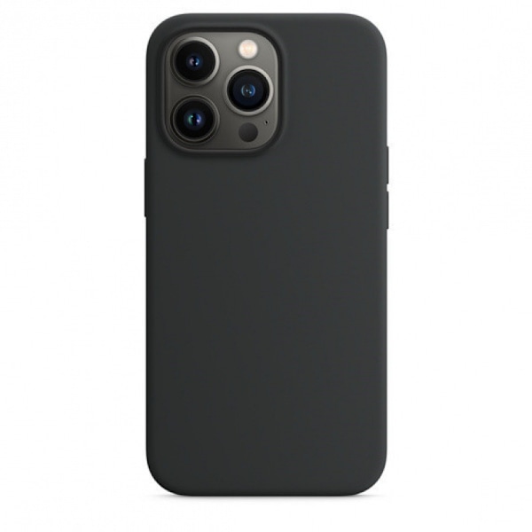 iPhone 13 Pro mattamusta silikonipuhelinkotelo iPhone 13 pro max