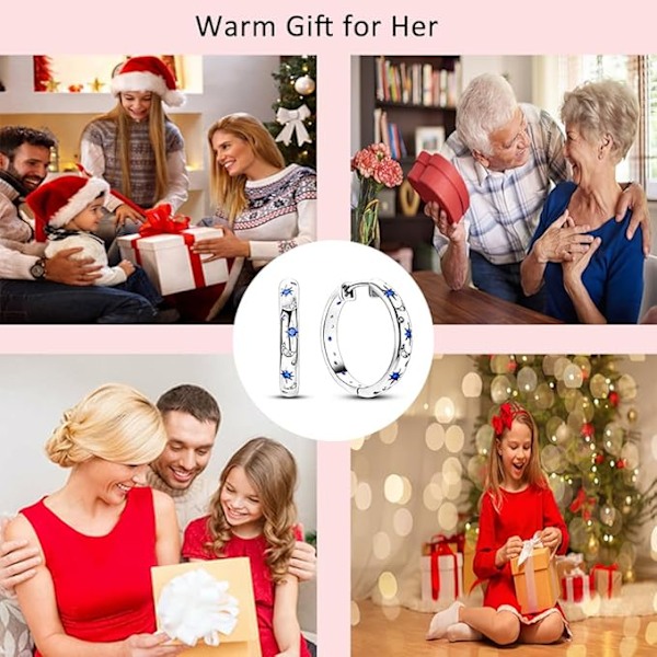 925 Sterling Silver Örhängen för Kvinnor Små Huggie Hoop Örhängen Hypoallergena Silver Cubic Zirconia Hoop Örhängen