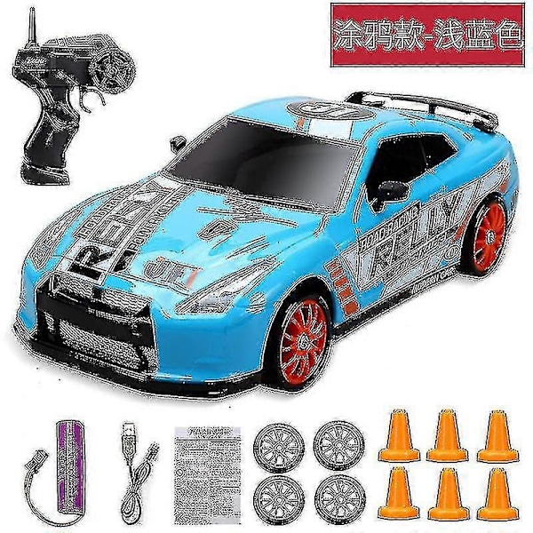 Drift RC-bil 4WD RC Driftbil Leksak Fjärrkontroll Gtr Modell Ae86 Fordon Bil RC Racing Bil Leksak För Barn Presenter