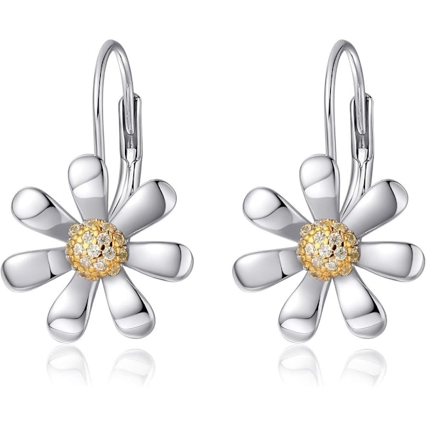 Chica Daisy Örhängen - Legering, Flerfärgade, Perfekt Present för Födelsedagar & Jul, Perfekt för Vinter, Nyår