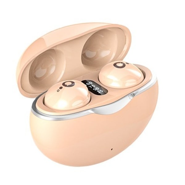 Uudet Mini Bluetooth 5.3 -kuulokkeet, näkymättömät nappikuulokkeet, langattomat TWS-kuulokkeet, melunvaimennus, korvan sisäiset unikuulokkeet musiikkiin Skin color