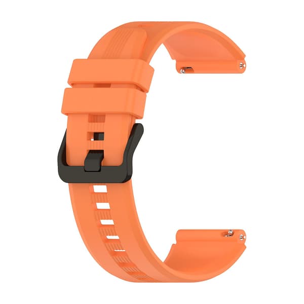 Rem til Honor Watch GS3 Blød Silikone Orange