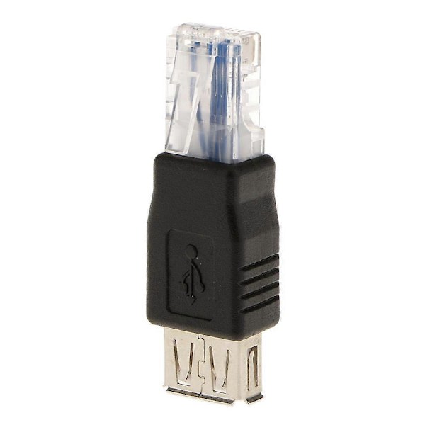 RJ45 Han til USB A Hun Adapter Stik LAN Netværk Ethernet Router Stik