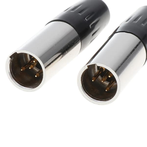5mm 4-benet hanstik kabelstik Universal pasform til lydmikrofon