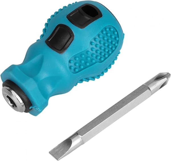 Mini Phillips skrutrekker med flatt hode i rustfritt stål 02