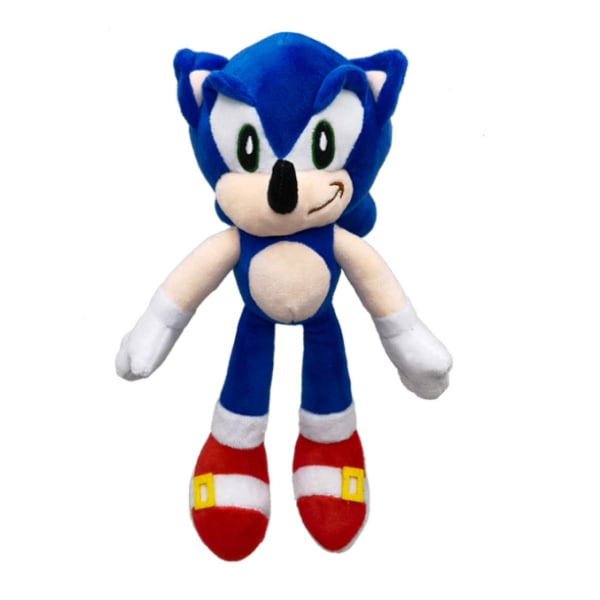 Soft Sonic Plyschleksaker Knuckiles Shadow Tails Sonic Doll Yellow 27cm