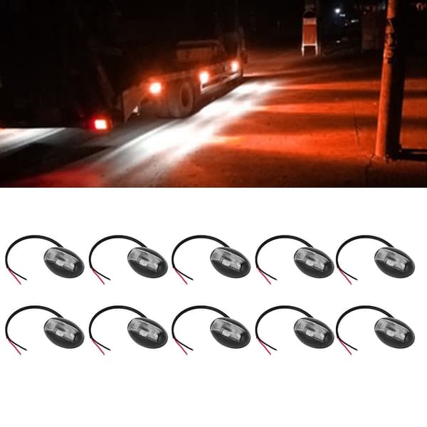 10 stk. LED-sidelys Energibesparende trailerlastbil