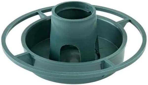 Gør-det-selv fuglefoderautomatbase til plastikflaske - Genanvendelig hængende vildtfuglefoderstationbakke 12,5 cm*3,8 cm