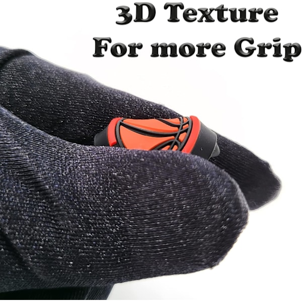 3D Tumgrepp för styrspak - Aim Assist-huvar för XBOX/360/ONE-kontrolltillbehör PS4 PS5-kontrolltillbehör, Sticktillbehör set 3