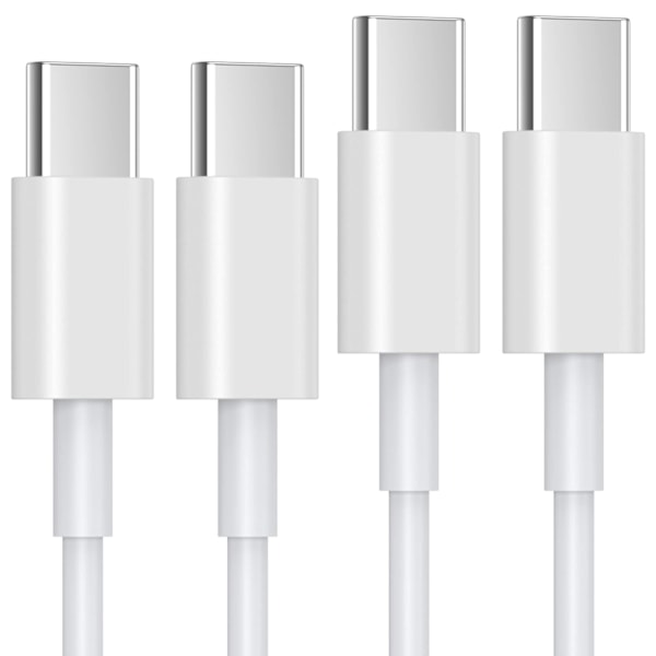 iPhone 15 Ladekabel 20W, 2-pakning 1M Apple USB C til USB C Hurtigladekabel