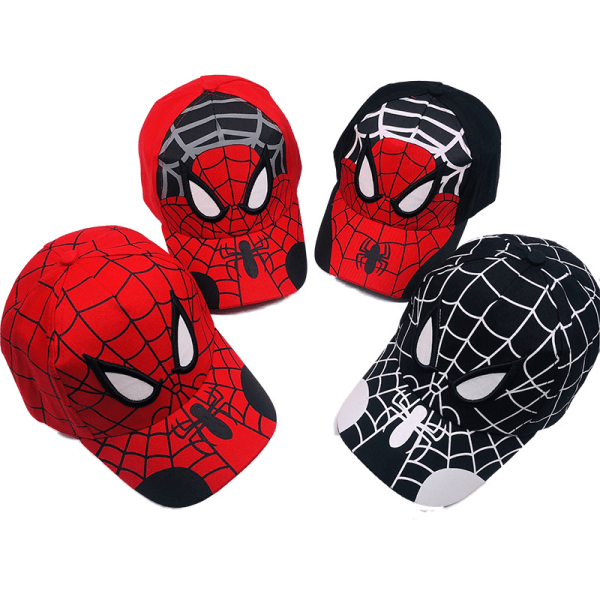 Tillbehör Spider-Man 3D Boy Hat (röd)