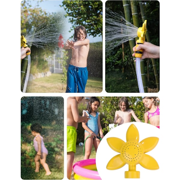 Hagesprinklere for små områder, plen sprinkler for liten hage, solsikke 360 graders metall sprinkler, sprinklerhode for plantevanning