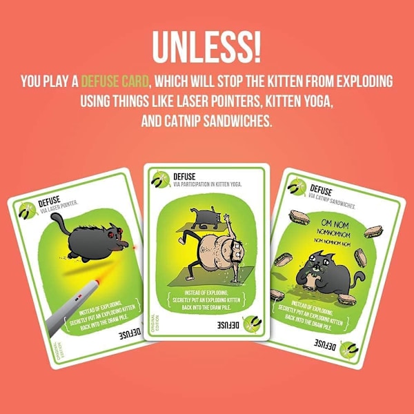 Barking Kittens Expansion Set - Ett ryskt roulette-kortspel, kortspel för vuxna, tonåringar och barn - 20 kort tillägg