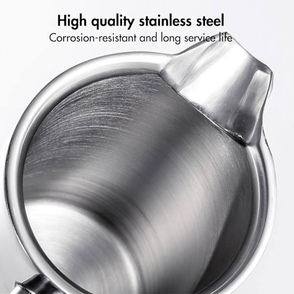 350ml/800ml/1000ml Pressopannu Ruostumattomasta Teräksestä Kaksiseinäinen Eristetty Kahvipannu 350ML